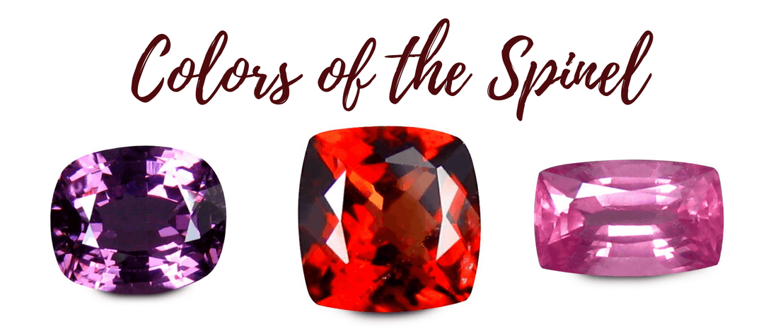 Colors of Spinel gemstone