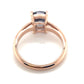 Solitaire Spinel 9K Rose Gold Ring