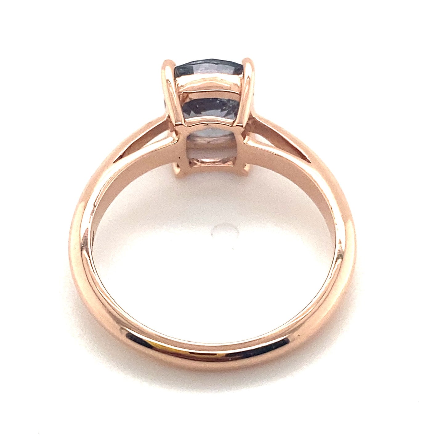 Solitaire Spinel 9K Rose Gold Ring