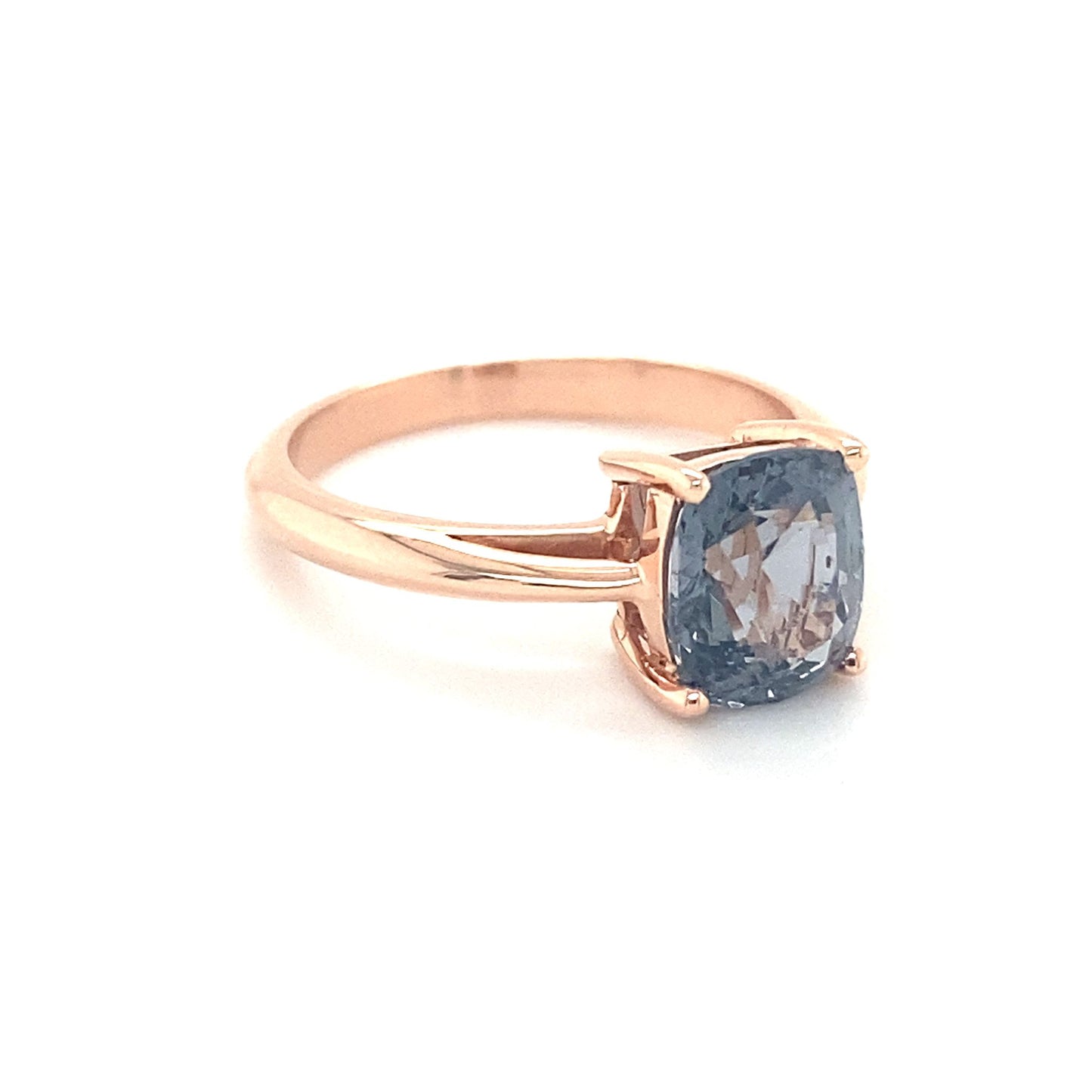 Solitaire Spinel 9K Rose Gold Ring