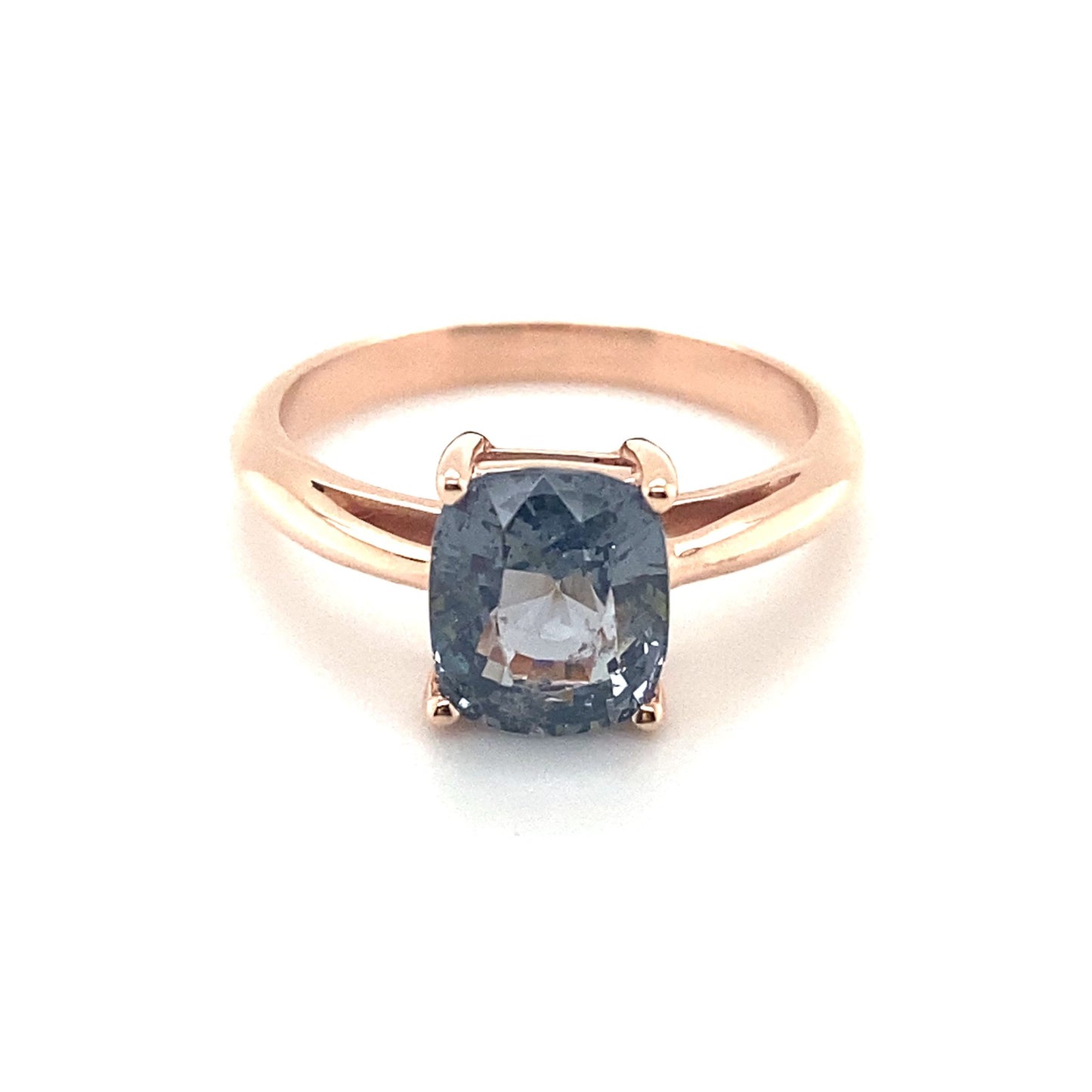 Solitaire Spinel 9K Rose Gold Ring